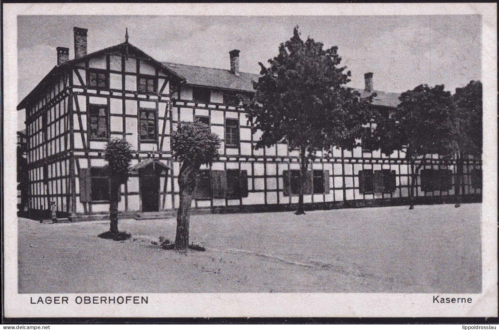 Gest. Oberhofen Kaserne, Feldpost 1943 - Elsass