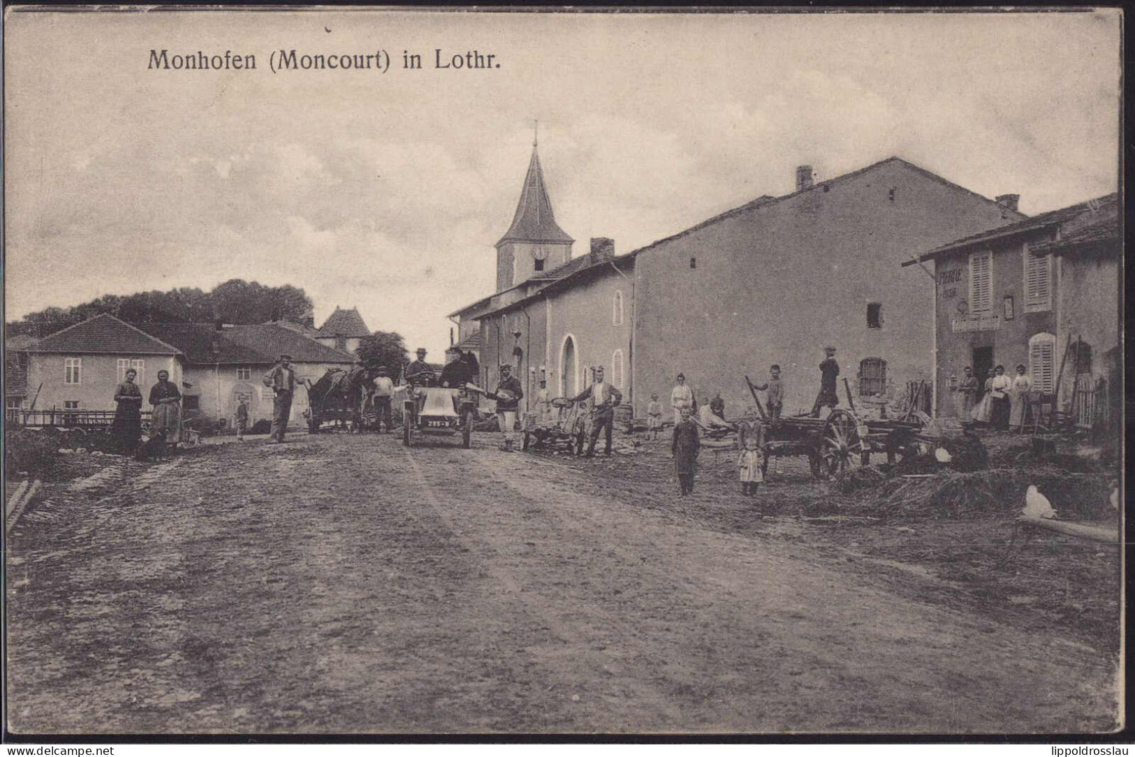 * Monhofen Moncourt Straßenpartie - Lothringen