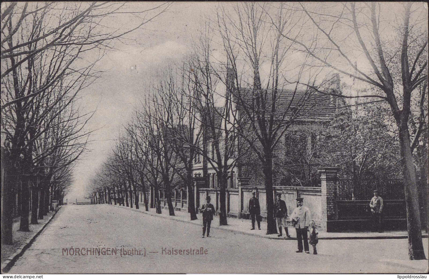 Gest. Mörchingen Kaiserstraße 1912 - Lothringen