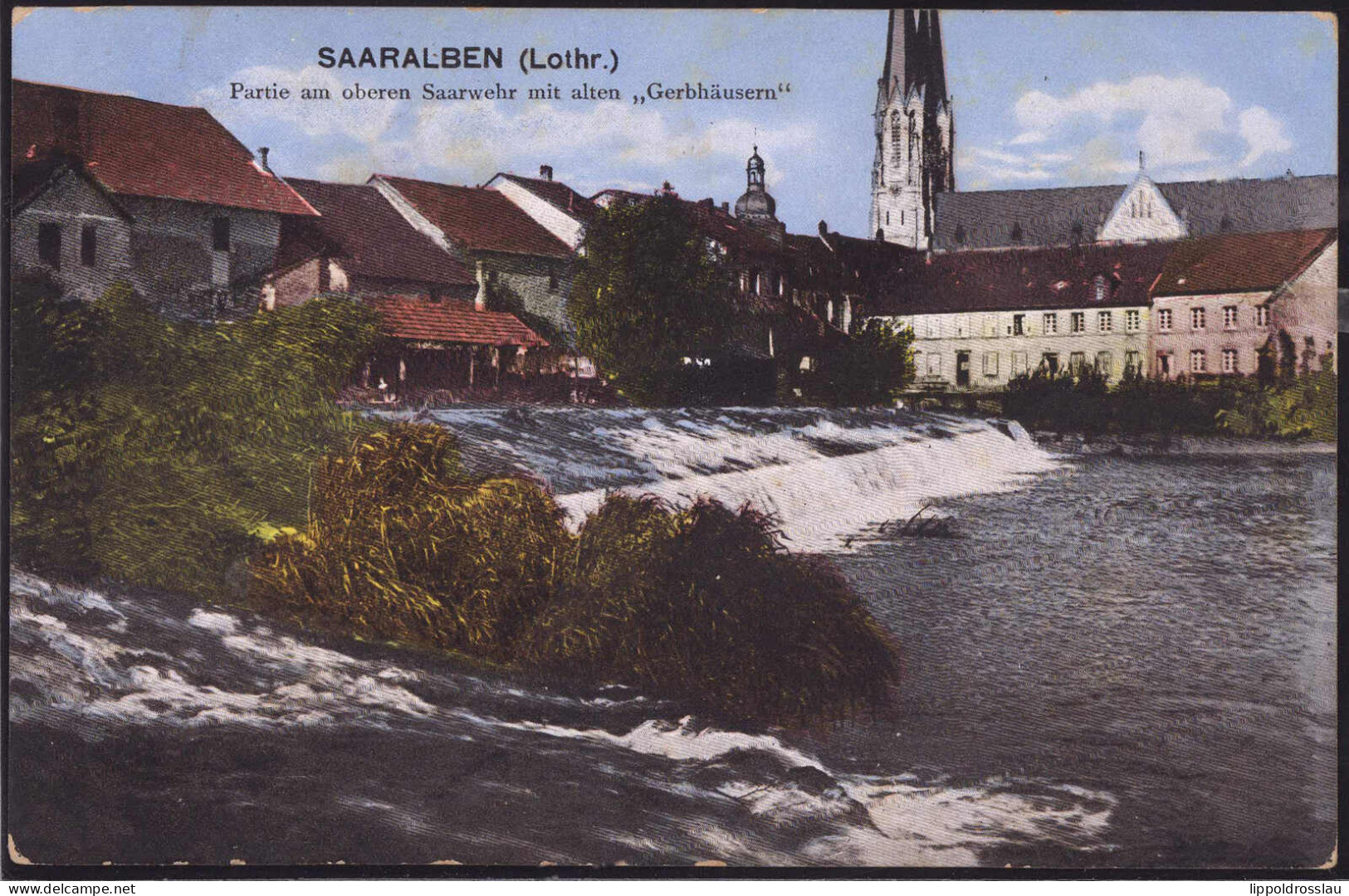 * Saaralben Saarwehr 1914 - Lothringen