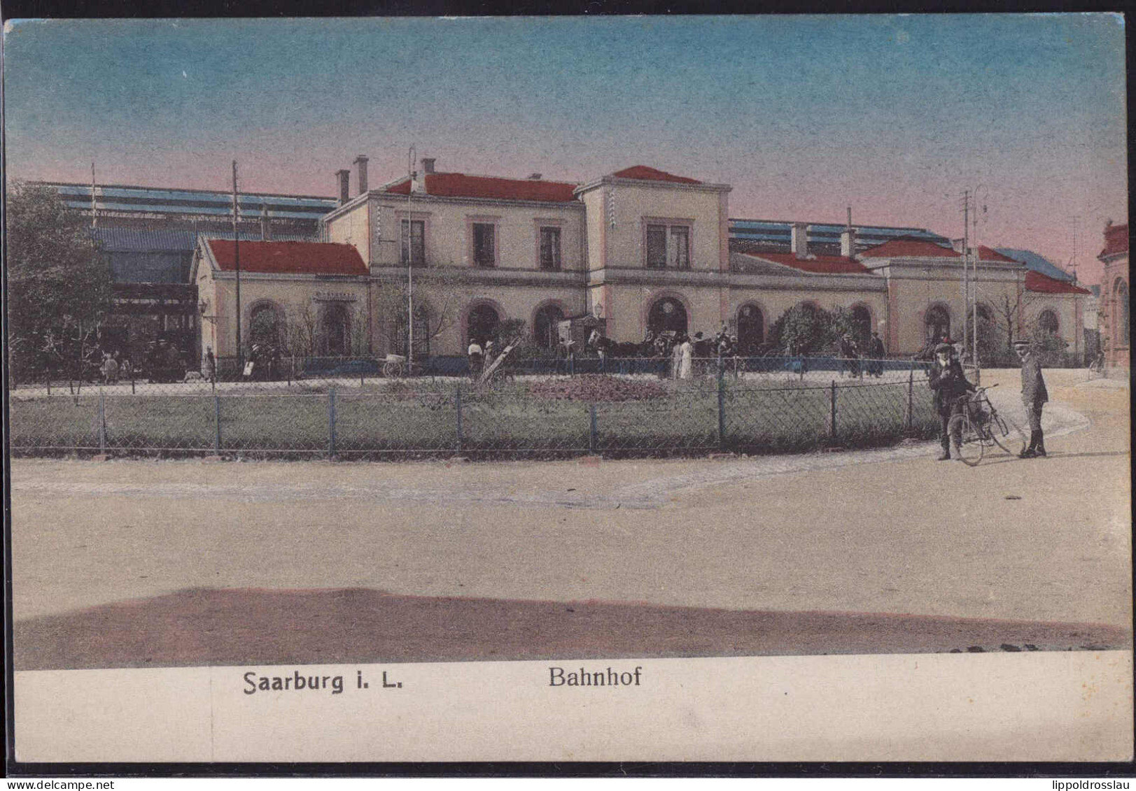 * Saarburg Bahnhof 1916 - Lothringen