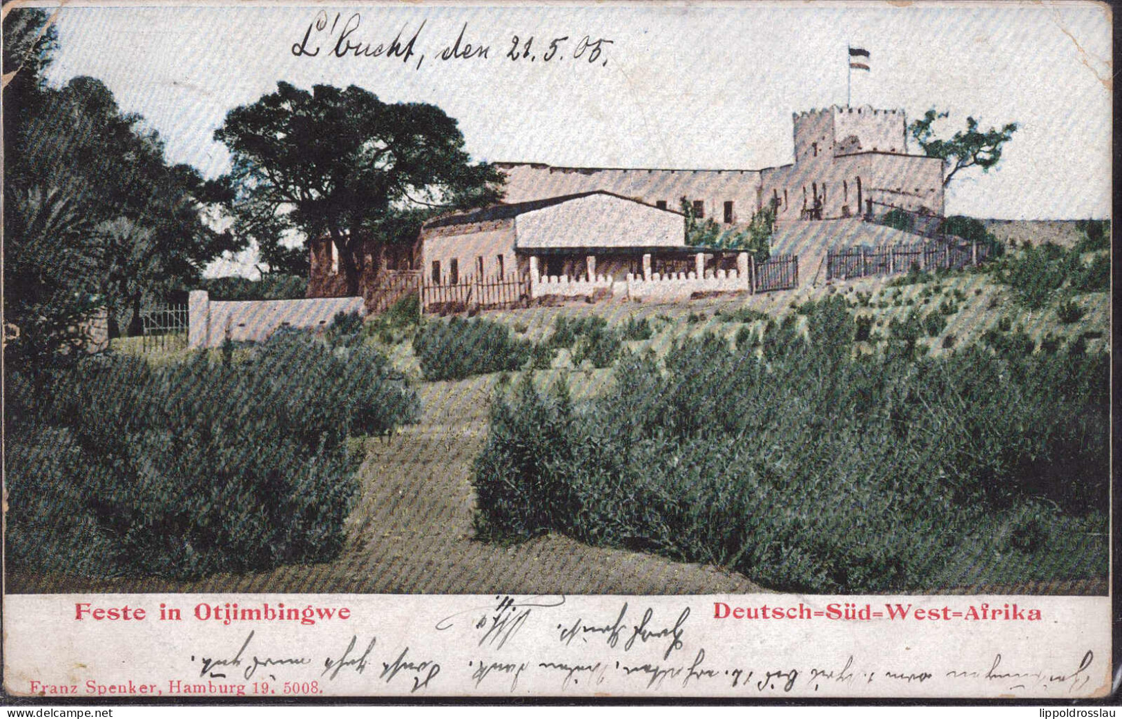 Gest. DSW Otjimbingwe Fort, Feldpost 1905, EK 1,2 Cm - Unclassified