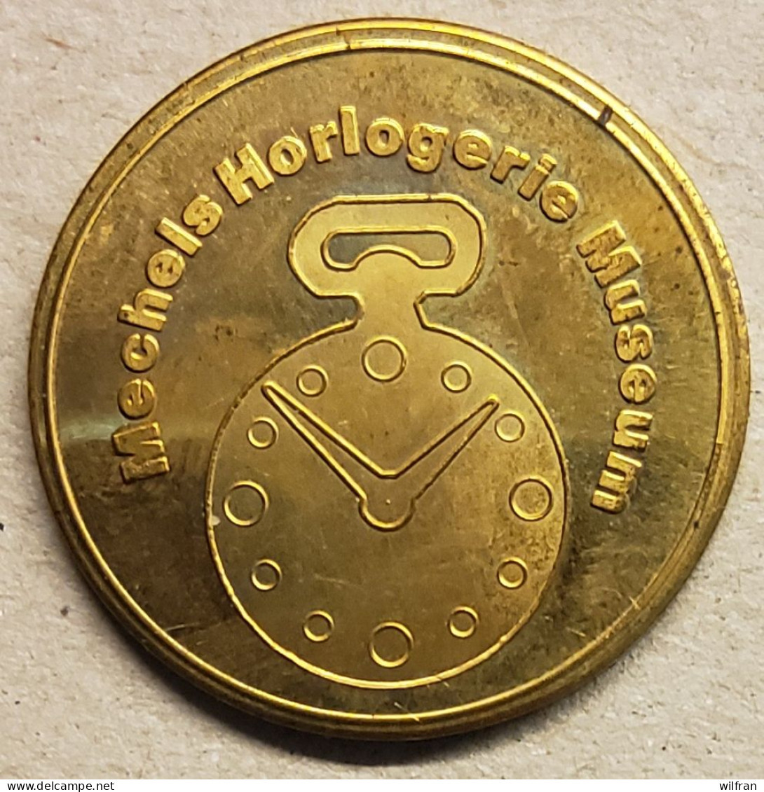 4625 Vz Mechels Horlogerie Museum (oude Zakhorloge) - Kz 1985 Kalender - Tokens Of Communes