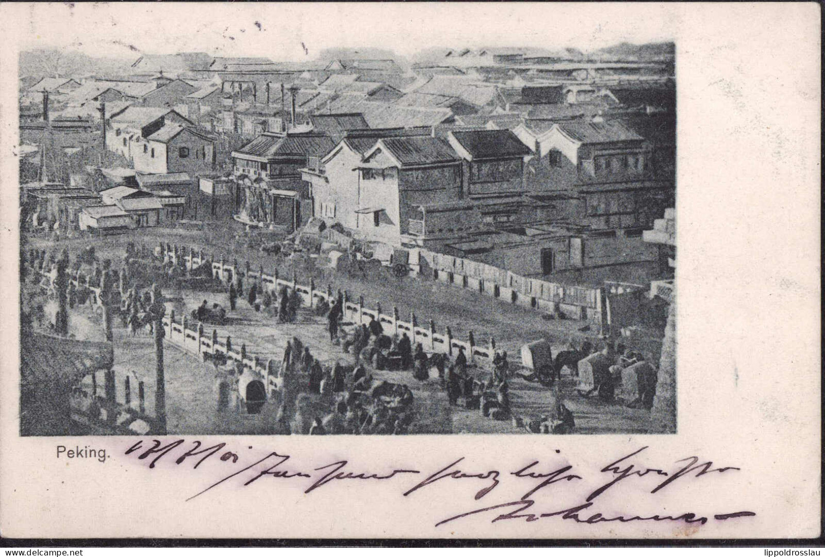 Gest. Peking Teil Des Ortes 1901 - Unclassified