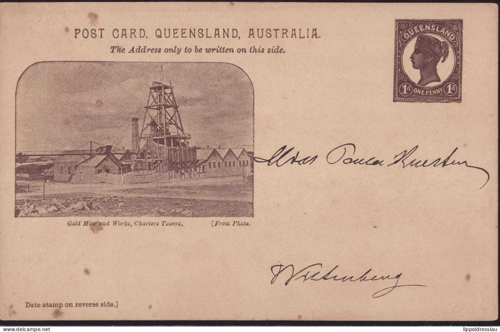 * Queensland Goldmine Charters Towers 1900 - Argentina