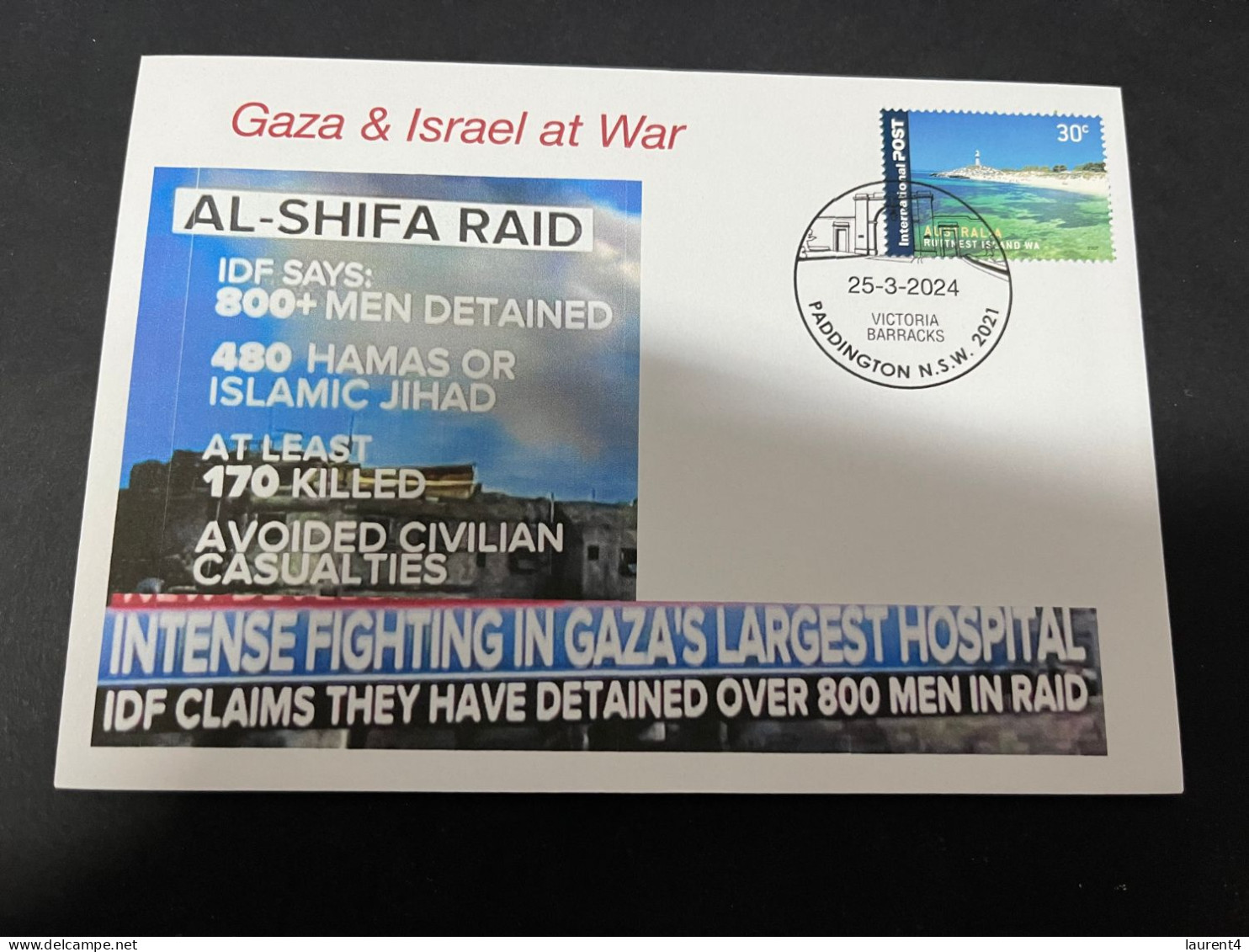 25-3-2024 (1 Y 2) War In Gaza - Al-Shifa Raid (in GAZA) ADF Statistic - Militaria