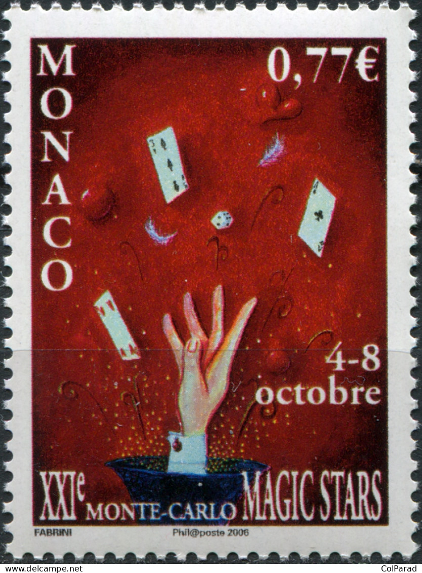 MONACO - 2006 - STAMP MNH ** - 21th International Festival - Magic Stars - Ungebraucht