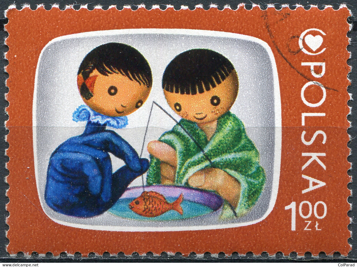 POLAND - 1975 - STAMP CTO - Jacek And Agatka - Unused Stamps