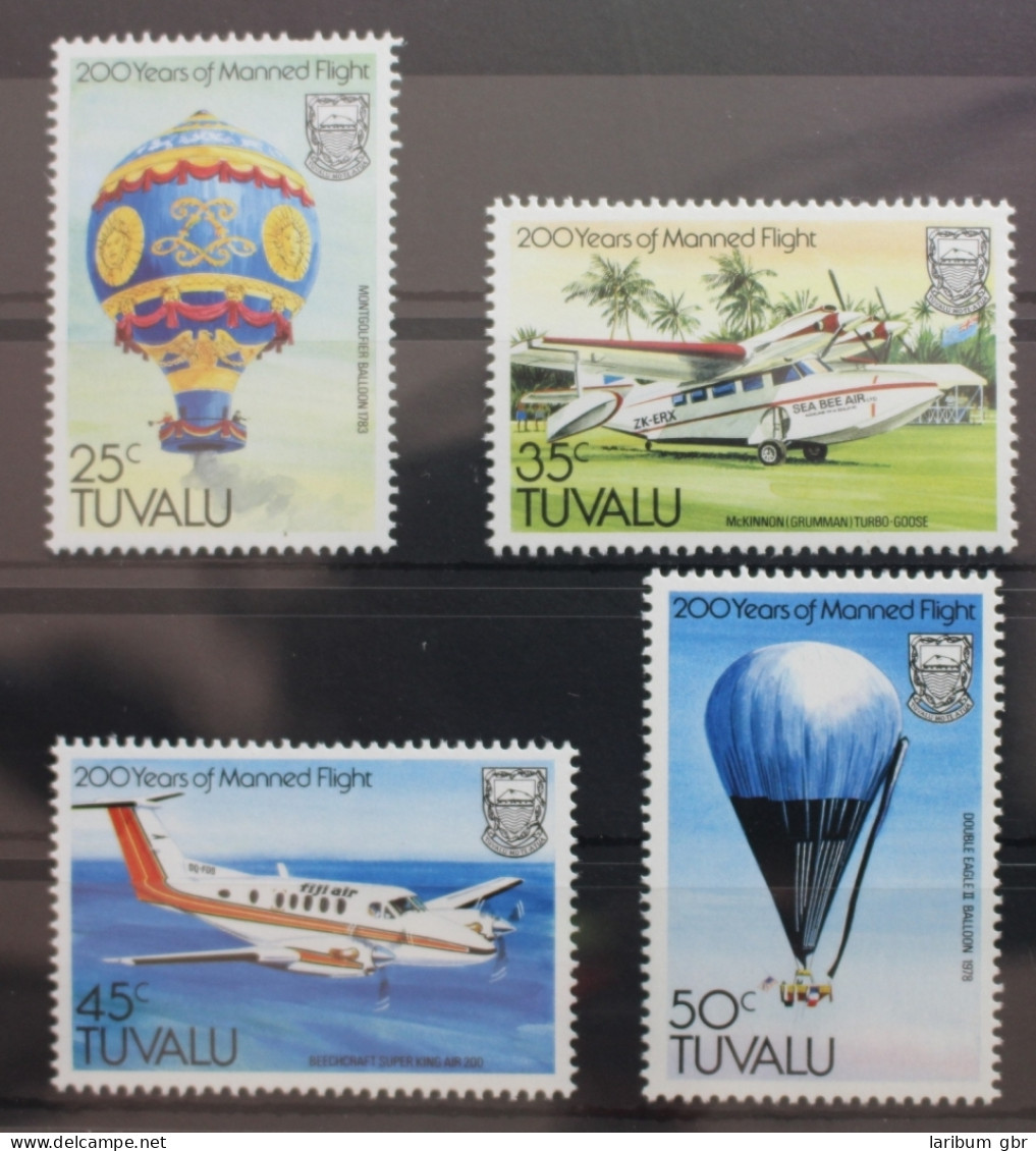 Tuvalu 199-202 Postfrisch Flugzeuge #SE150 - Tuvalu