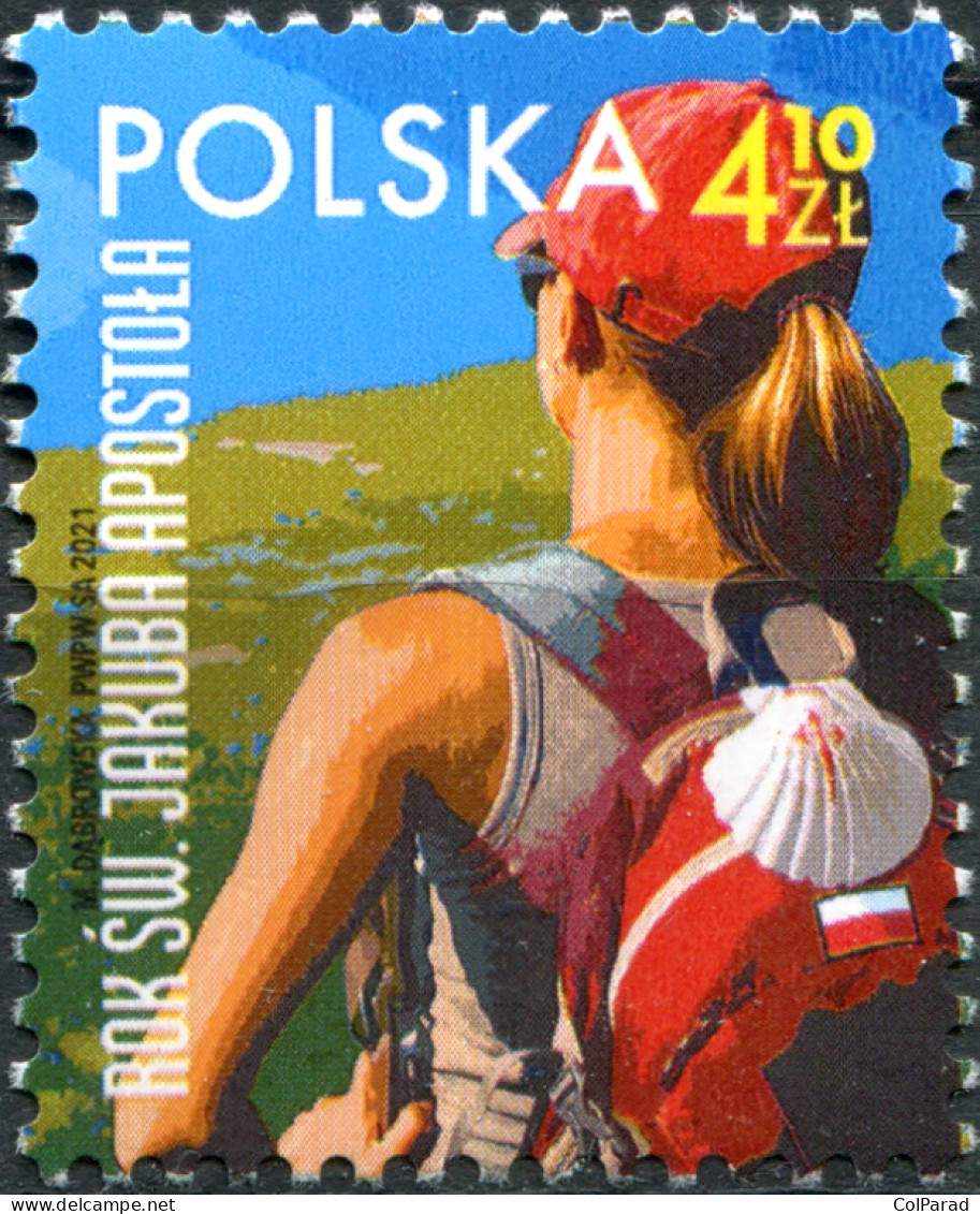 POLAND - 2021 - STAMP MNH ** - Year Of Saint Jacob The Apostle - Neufs