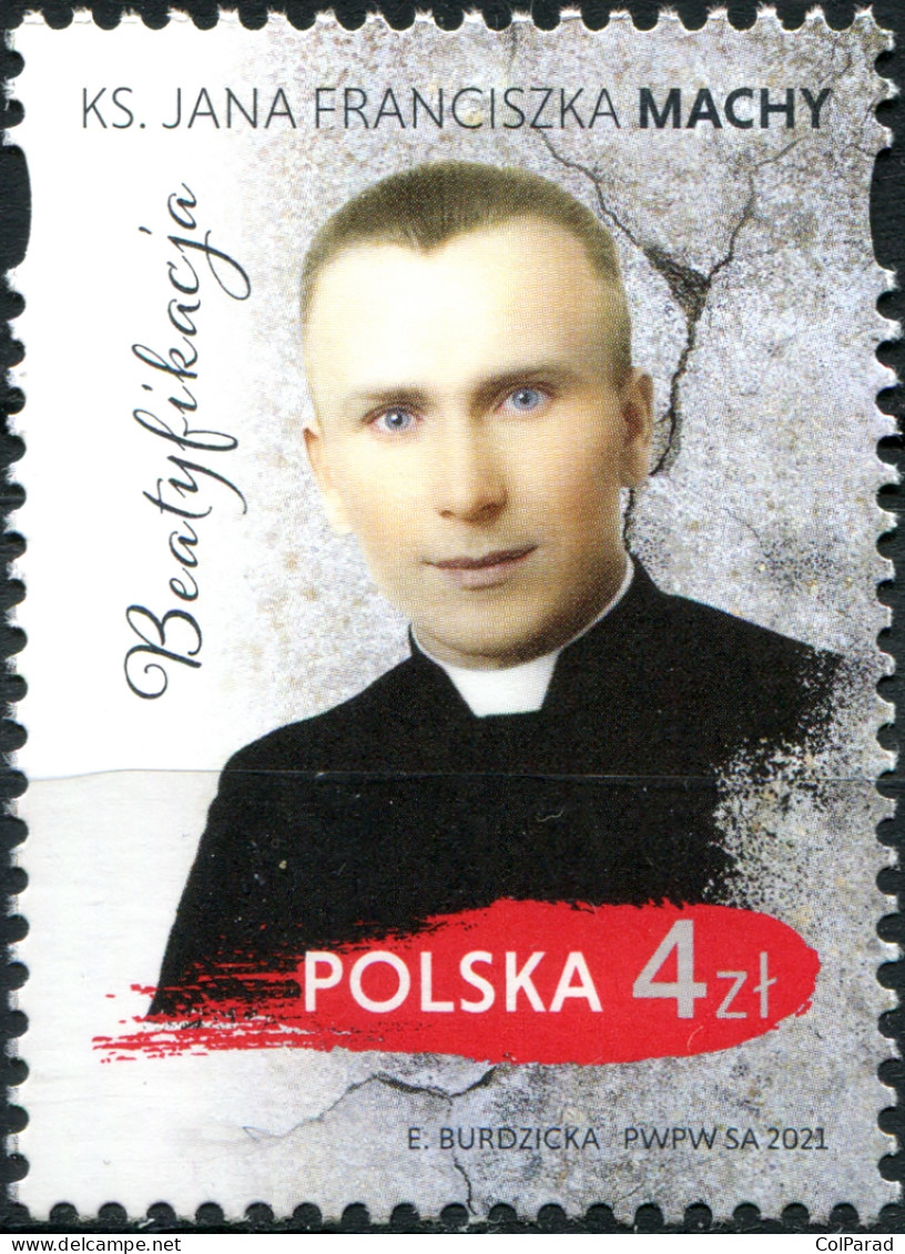 POLAND - 2021 - STAMP MNH ** - Beatification Of Father Jan Franciszek Macha - Neufs