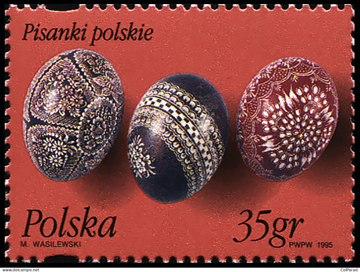 POLAND - 1995 - STAMP MNH ** - Decoration And Painting Of Easter Eggs - Nuevos