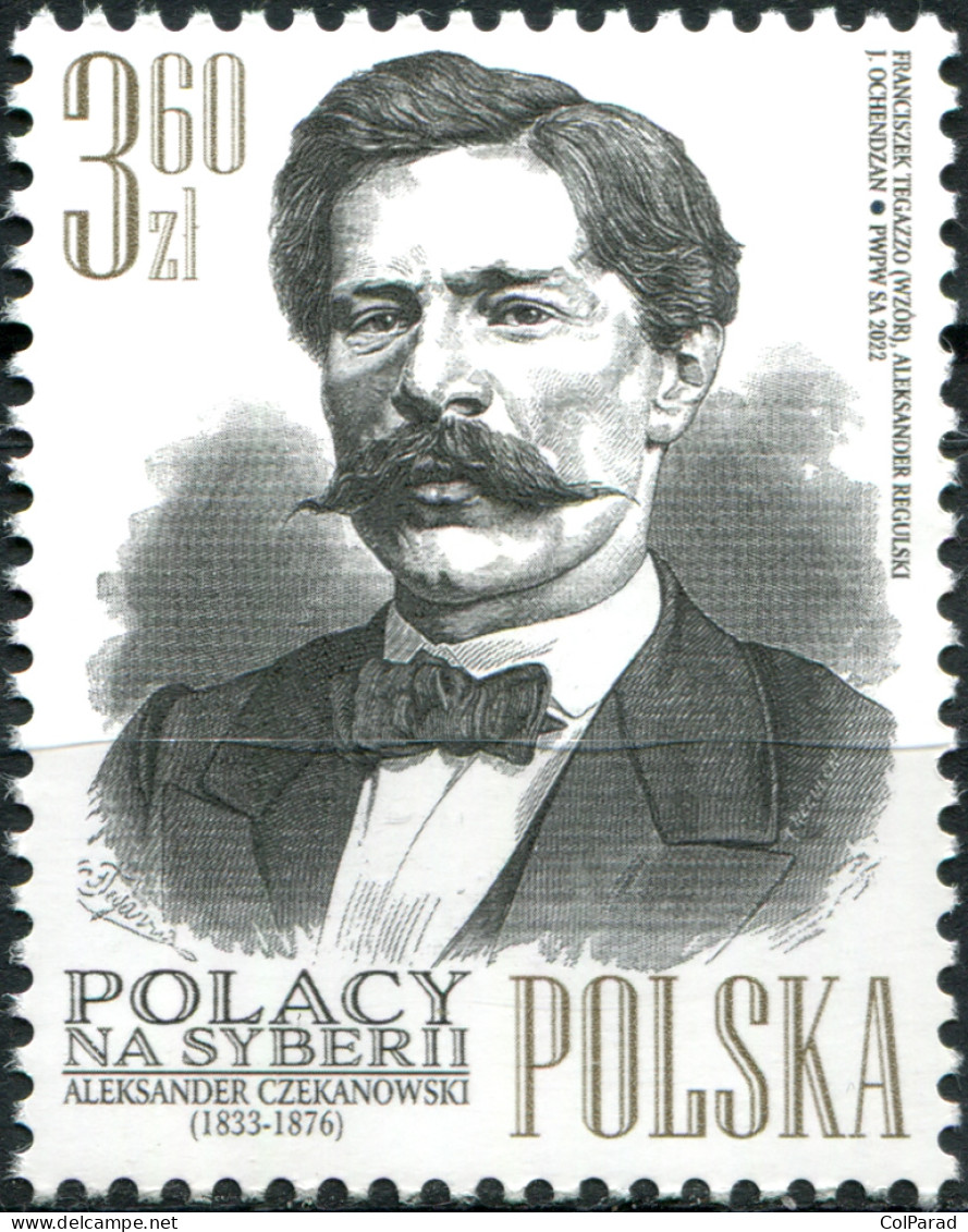 POLAND - 2022 - STAMP MNH ** - Aleksander Czekanowski, Explorer - Unused Stamps