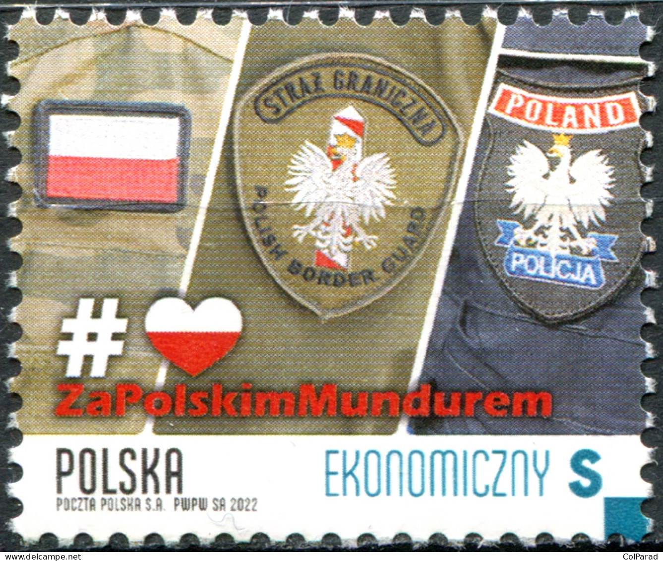 POLAND - 2022 - STAMP MNH ** - Armed Forces. Uniform - Unused Stamps