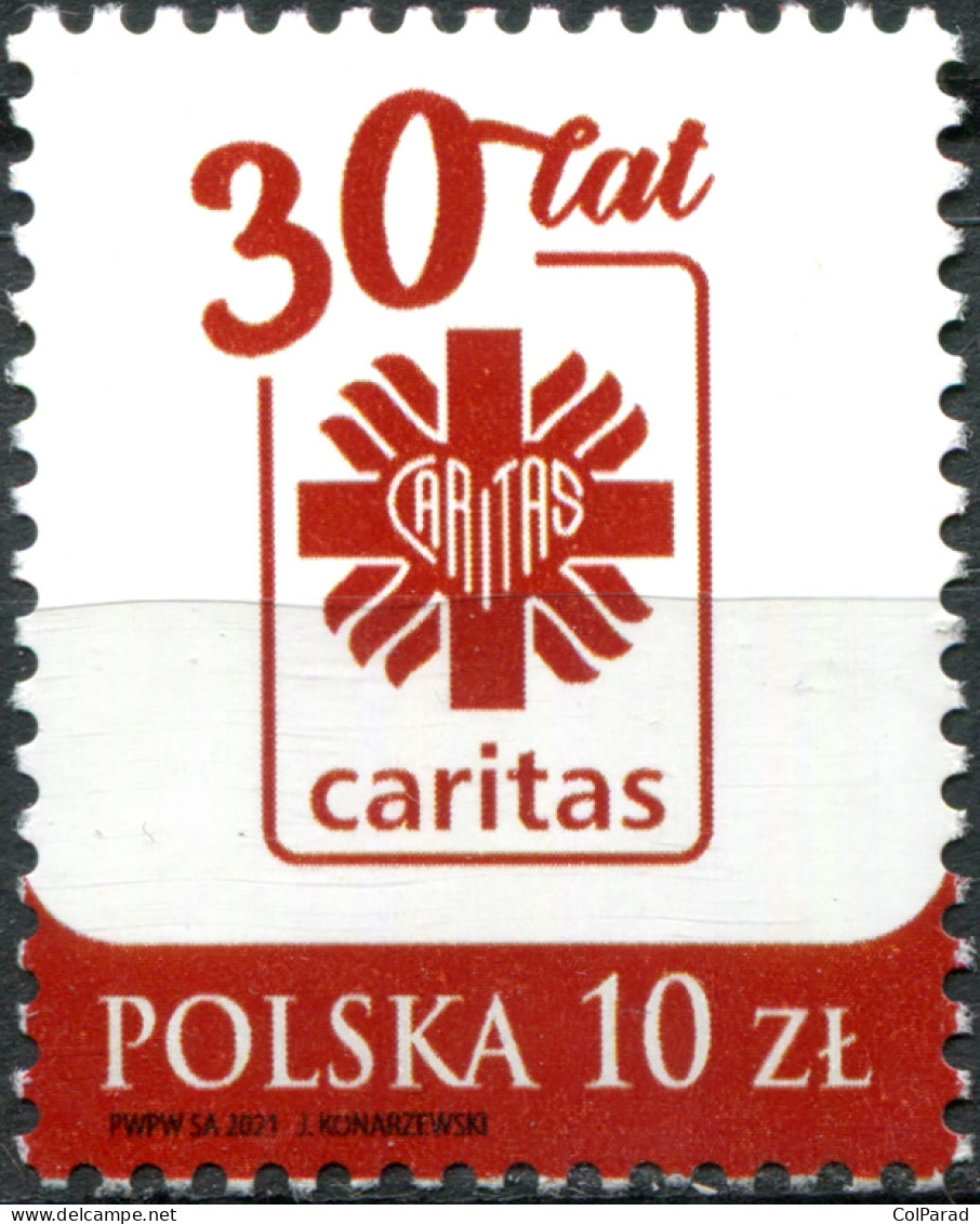 POLAND - 2021 - STAMP MNH ** - 30th Anniversary Of Caritas Poland - Unused Stamps