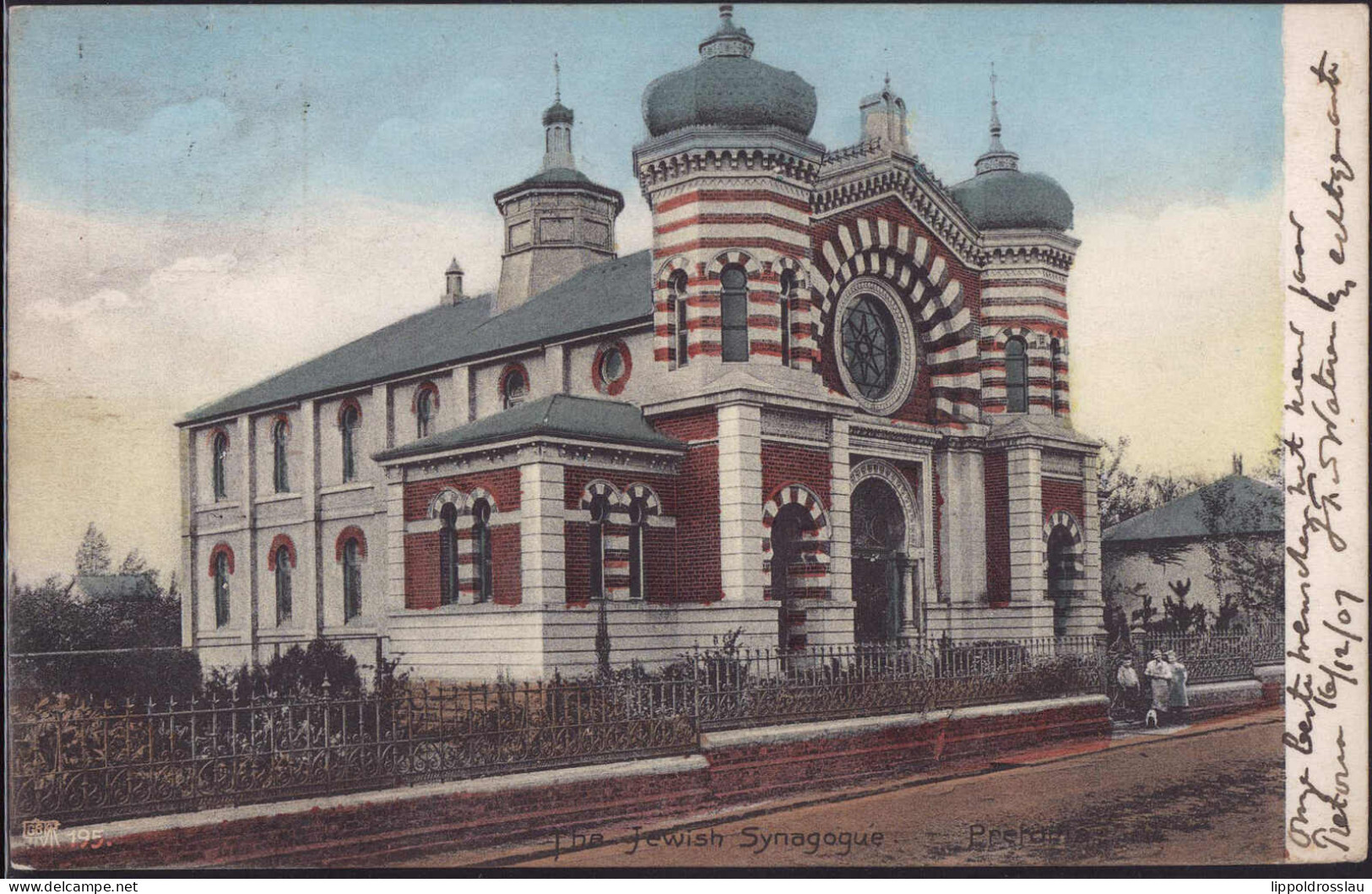 Gest. Pretoria The Jewish Synagoge 1907 - South Africa