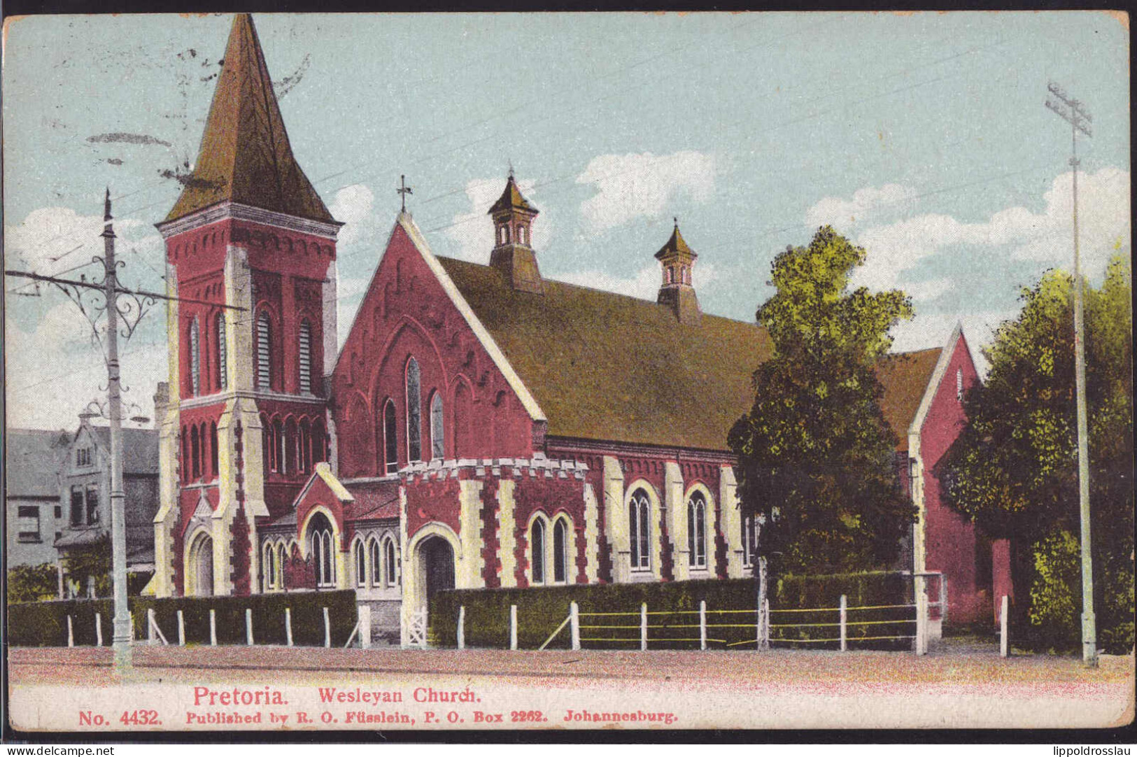 Gest. Pretoria Wesleyan Kirche 1913 - South Africa