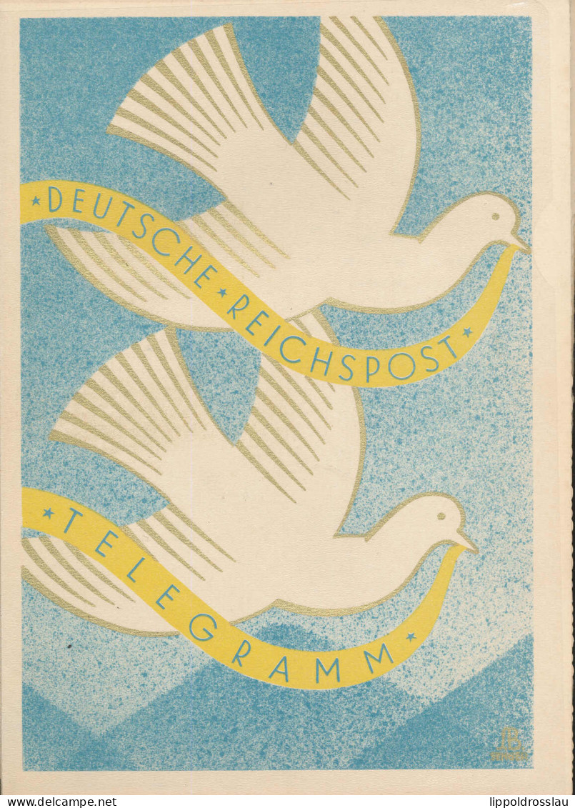 Knnvolut Von 19 Stck. Schmuckblatt-Telegramme 1928-1941, Guter Posten - Other & Unclassified