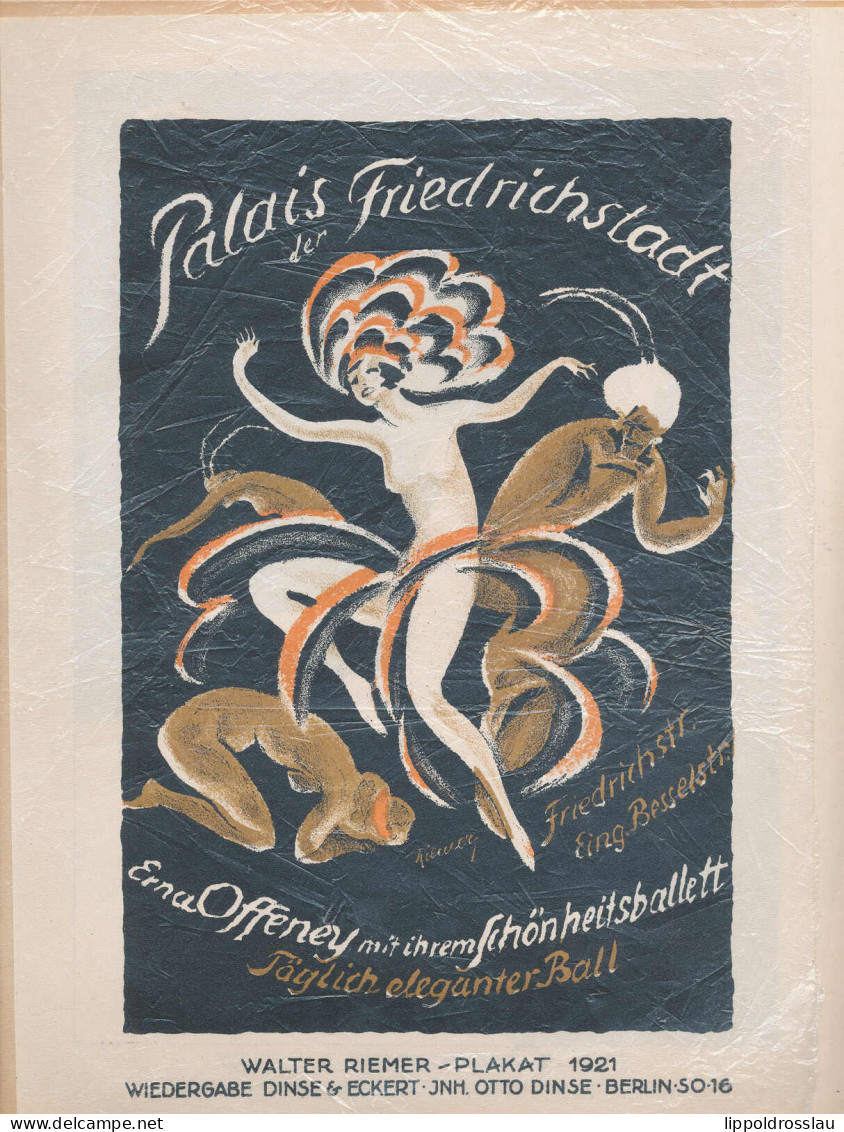 10 Stck. Kleinplakate Aus Der Zeitschrift "Das Plakat" Um 1920 - Non Classés