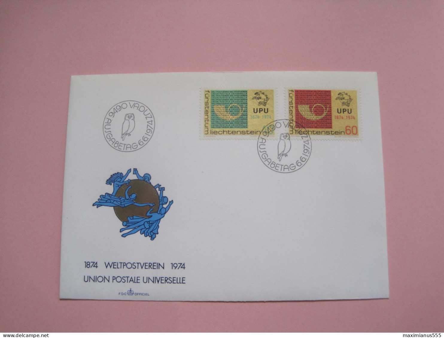 Lichtenstein FDC 1972 - Neufs