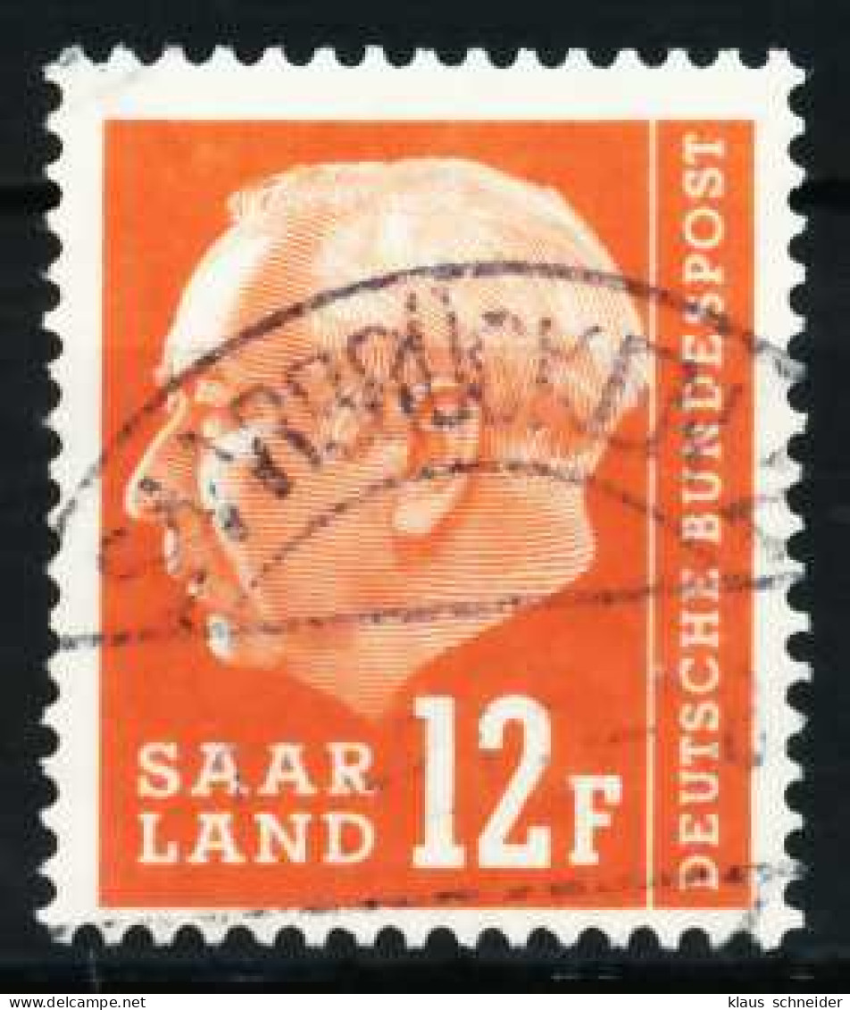 SAAR OPD 1957 Nr 414 Gestempelt X5FA1B6 - Oblitérés
