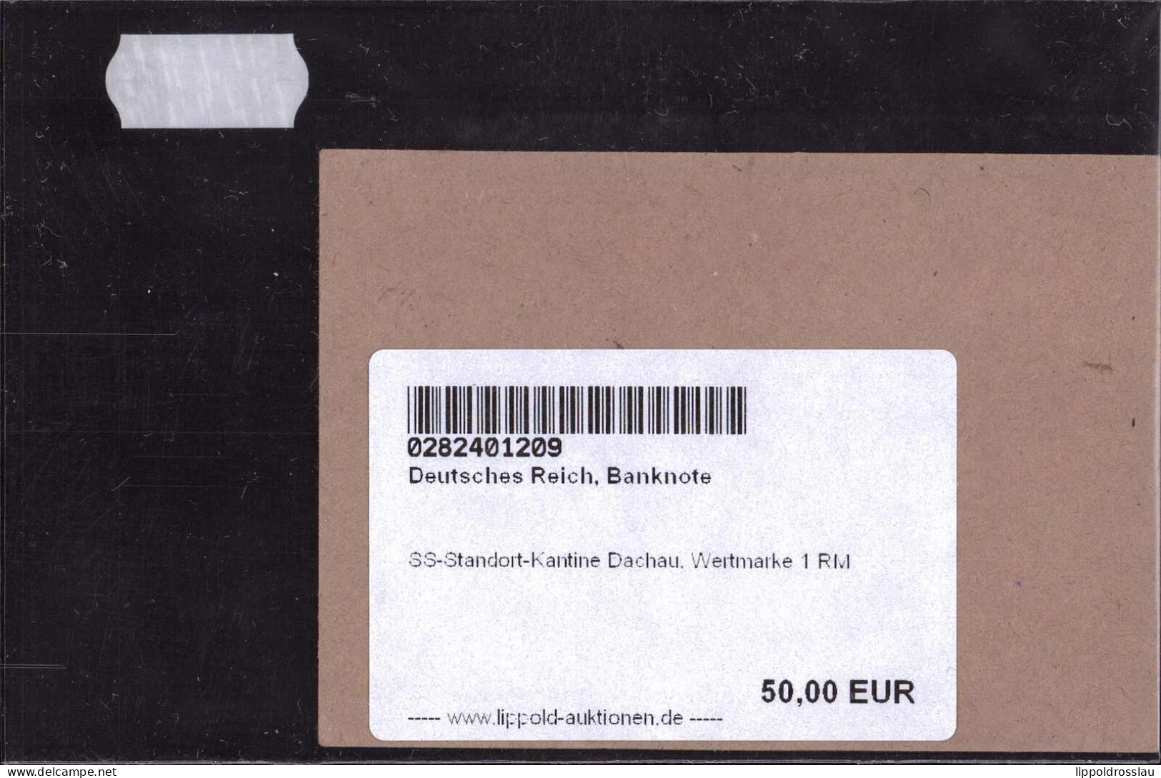 SS-Standort-Kantine Dachau, Wertmarke 1 RM - Sonstige & Ohne Zuordnung
