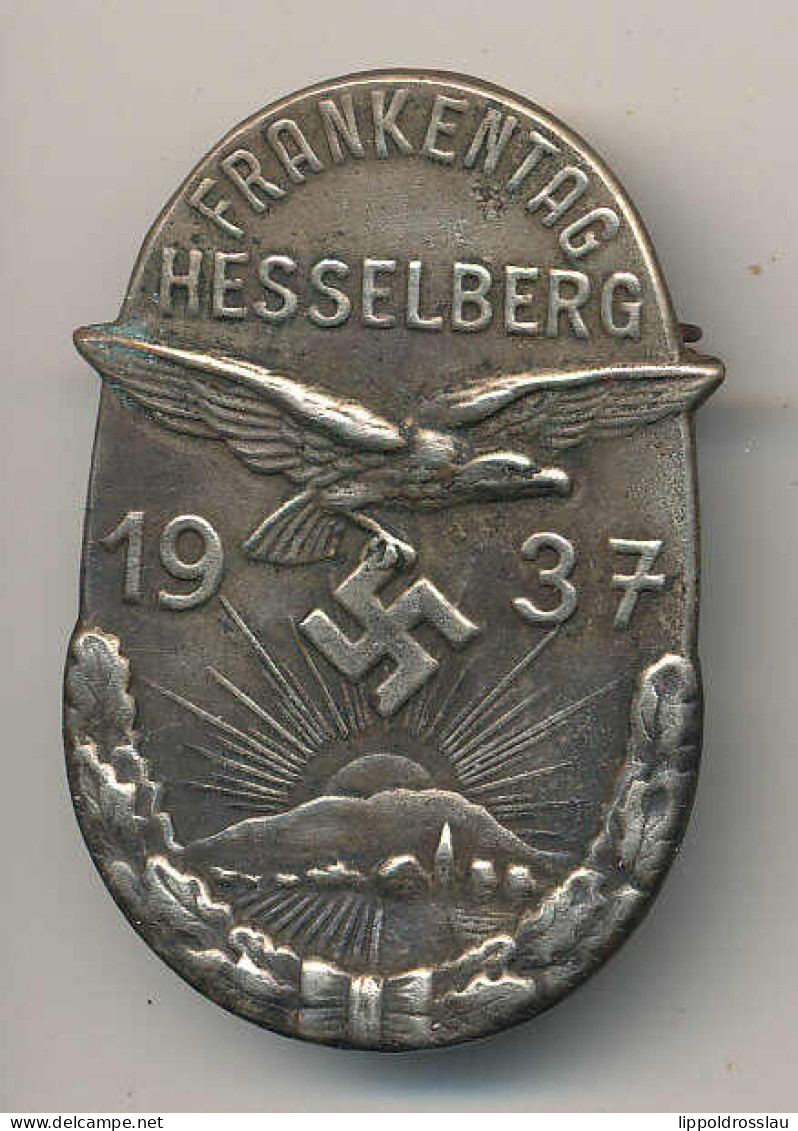 Anstecknadel Frankentag Hesselberg 1937 - Otros & Sin Clasificación