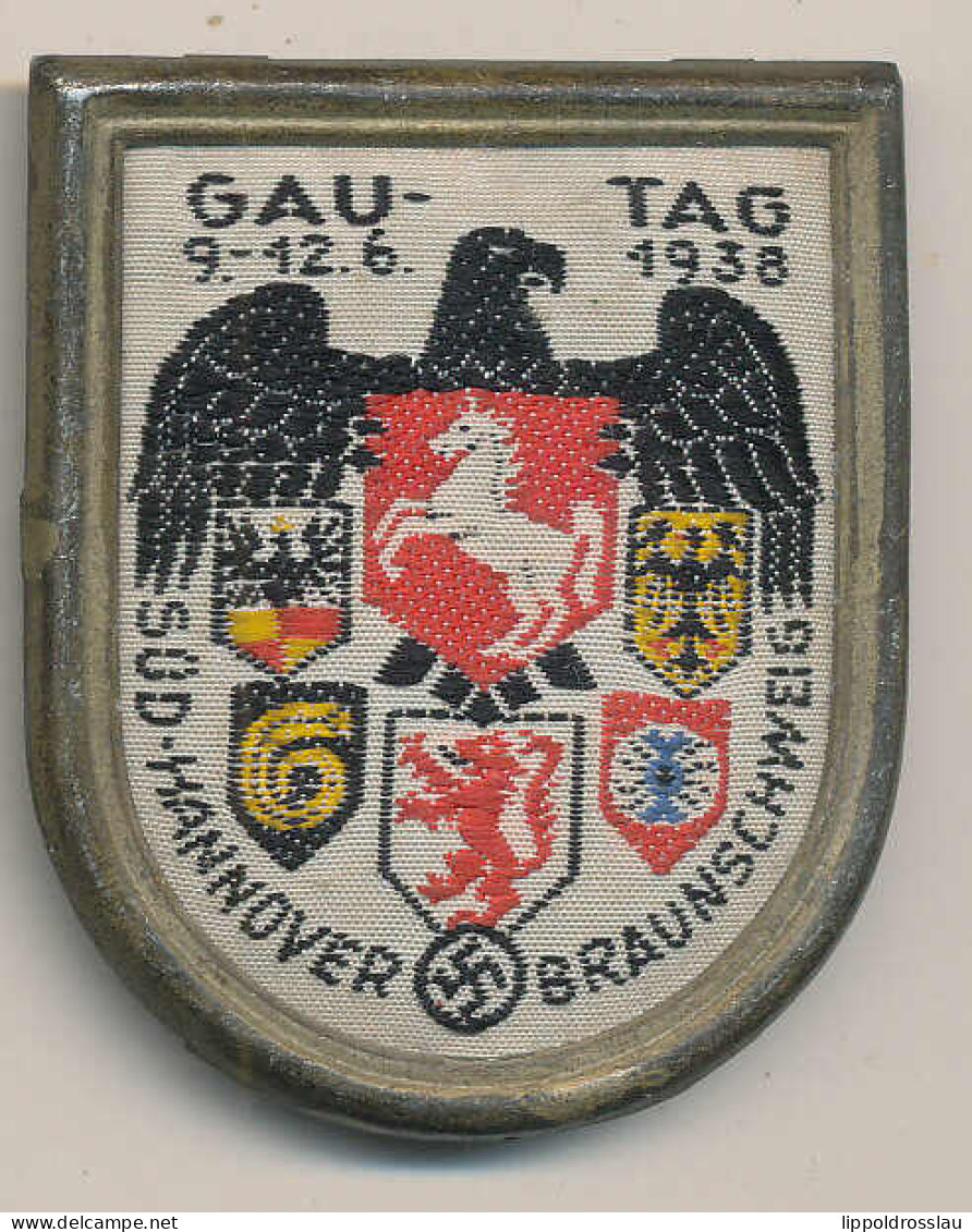 Anstecknadel NSDAP Gautag Südhannover Braunschweig 1938 - Otros & Sin Clasificación