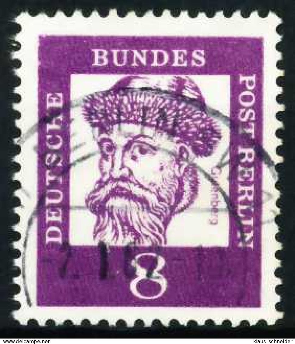 BERLIN DS BED. DEUT. Nr 201 Gestempelt X636CD6 - Used Stamps
