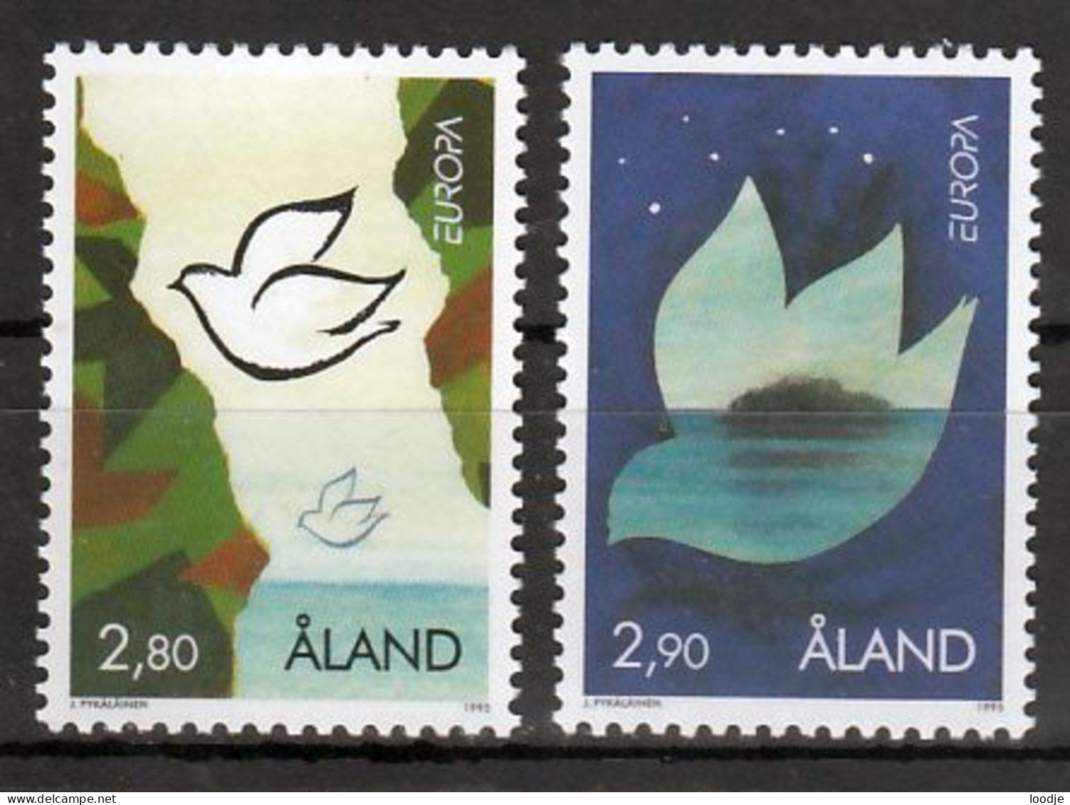 Aland  Europa Cept 1995 Postfris - 1995
