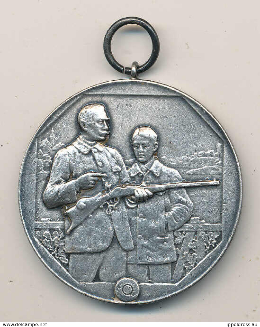 Medaille Braunschweig Landesschießen 1928 In Wolfenbüttel, Br Vers. D 40 Mm - Autres & Non Classés