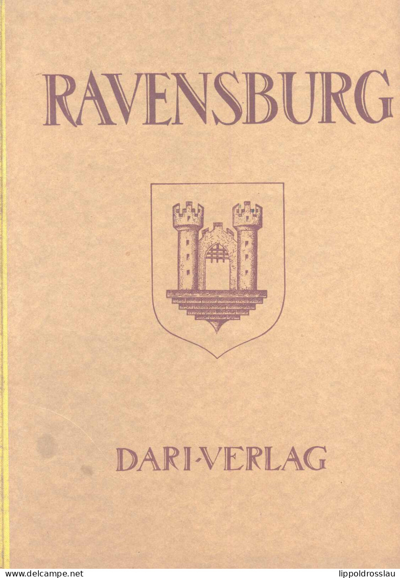 Deutschlands Städtebau Ravensburg, Herausgegeben Von Der Stadtverwaltung, Dari-Verlag 1931, 70 Seiten, Zahlreiche Abb.,  - Autres & Non Classés