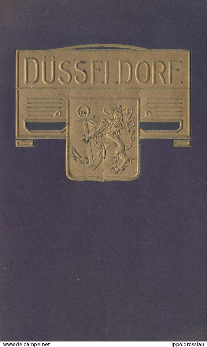 Düsseldorf Und Seine Umgebung, Gewidnmet Den Teilnehmern Des 55. Katholikentages 1908, Stadtführer Mit 112 Seiten, Ganzs - Other & Unclassified