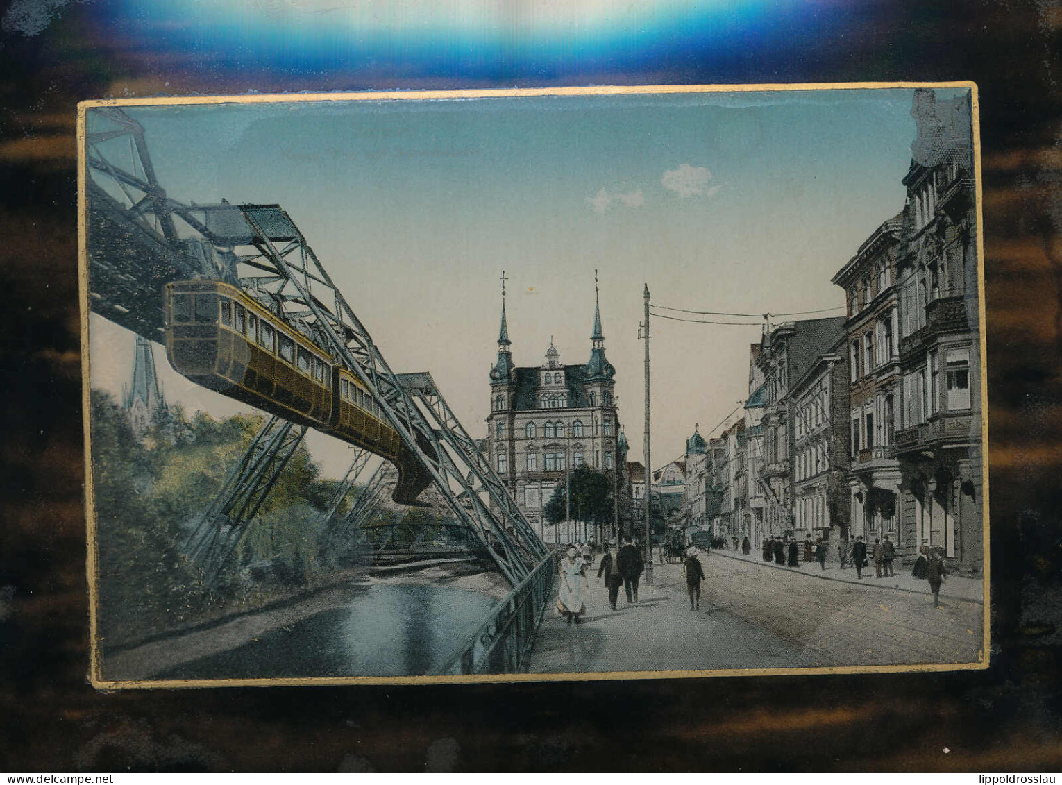 Wuppertal, Gewölbtes Glasbild 18x13 Cm - Watercolours
