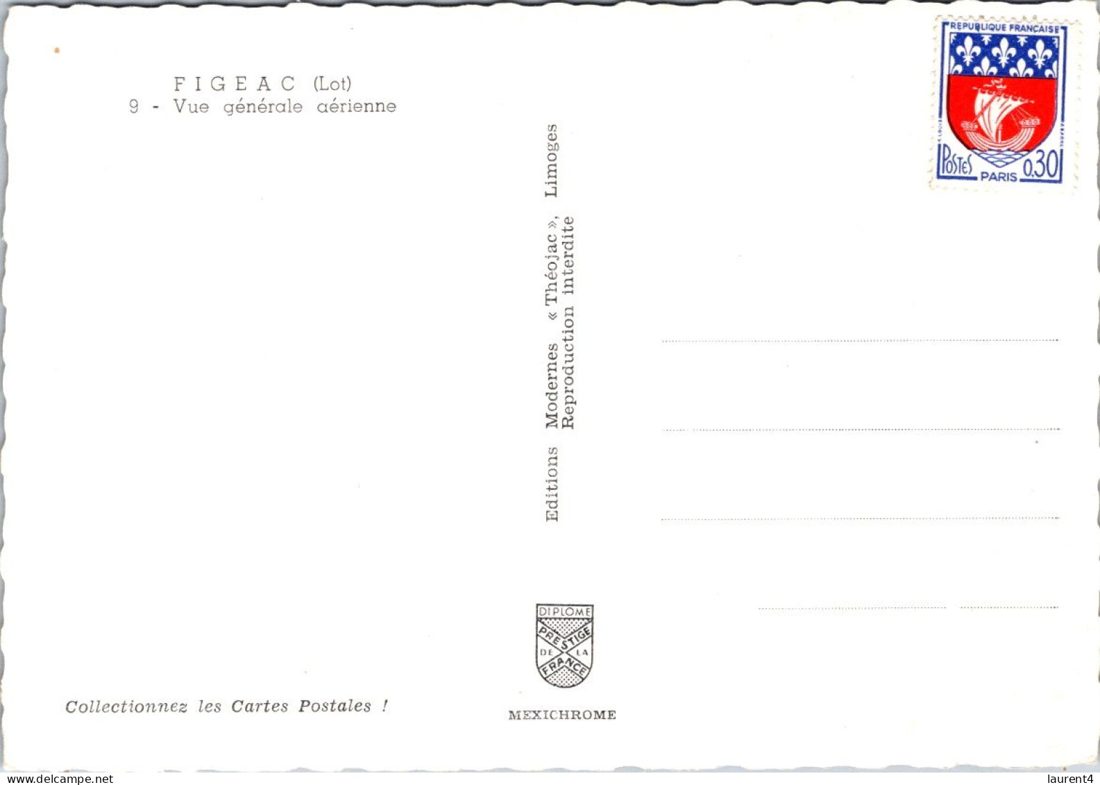 26-4-2024 (4 Y 8) France - Figeac (stamped But NOT Posted) - Figeac