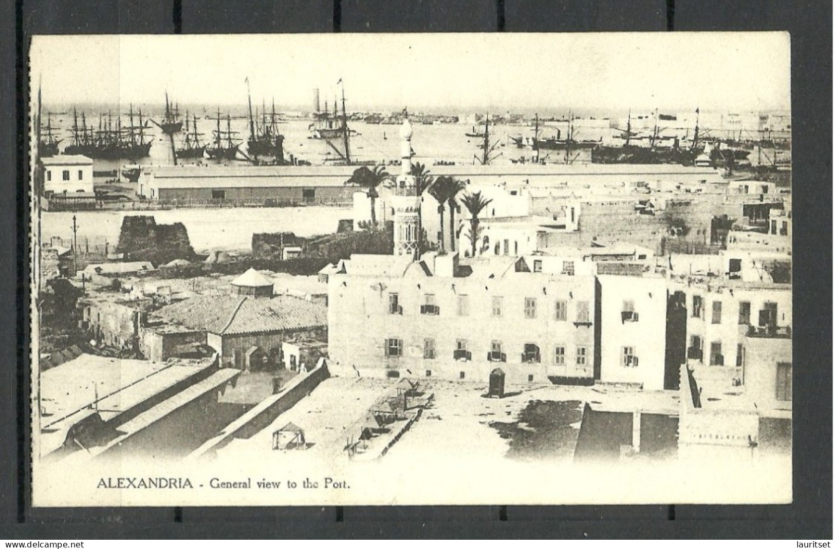 EGYPT Alexandria General View To The Port, Unused - Alexandria