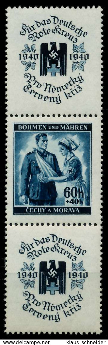BÖHMEN MÄHREN Nr SZd3 Postfrisch 3ER STR X7B7A22 - Unused Stamps