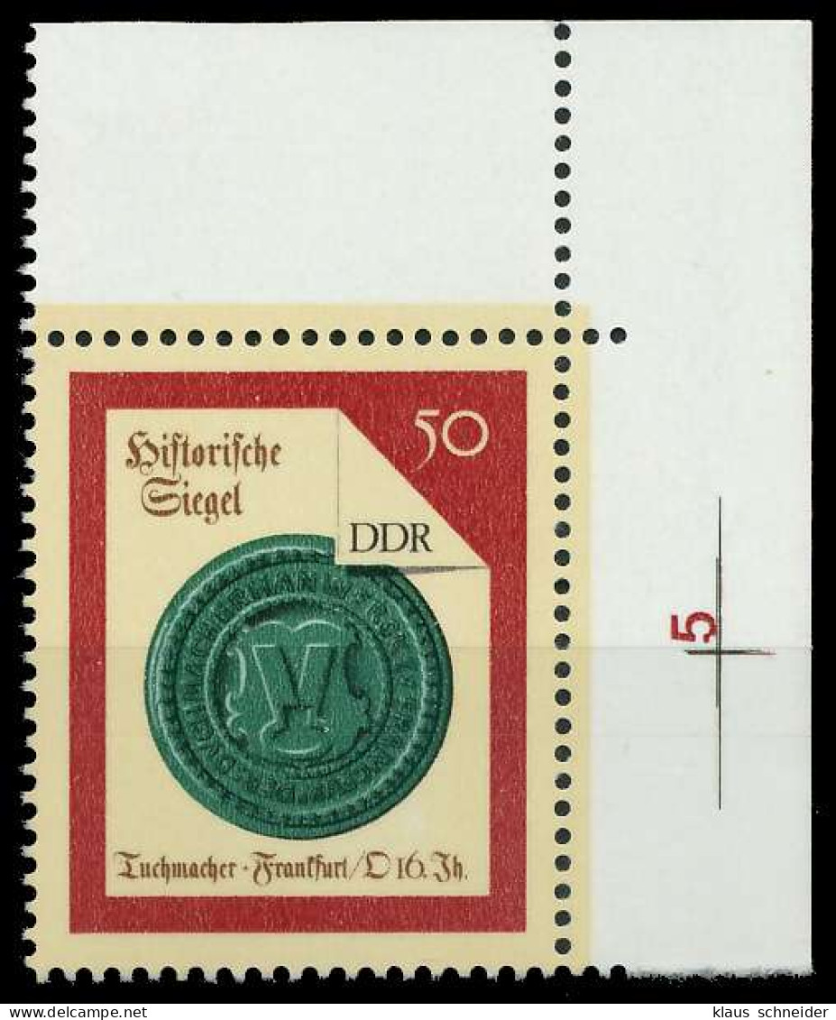 DDR 1988 Nr 3159 Postfrisch ECKE-ORE X0D9CDA - Neufs