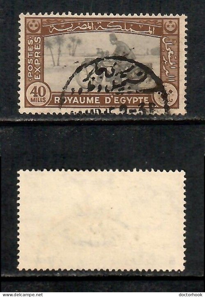 EGYPT    Scott # E 4 USED (CONDITION PER SCAN) (Stamp Scan # 1036-22) - Used Stamps