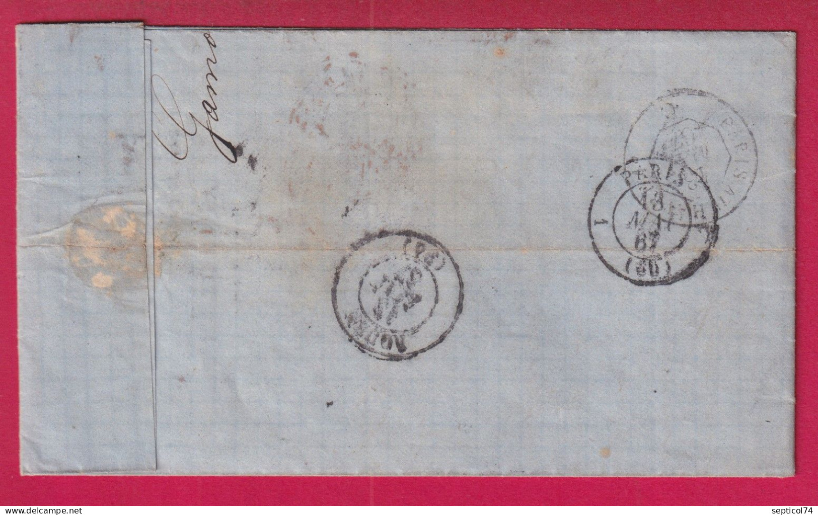 ESPAGNE REINTERIA ERRENTERIA TAXE 5 ENTREE ESPAGNE PAR ST JEAN DE LUZ POUR ROUEN SEINE INFERIEURE LETTRE - Cartas & Documentos