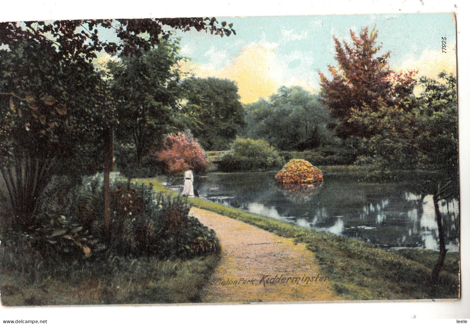 CK37. Antique Postcard. Brinton Park, Kidderminster. Worcestershire. - Other & Unclassified