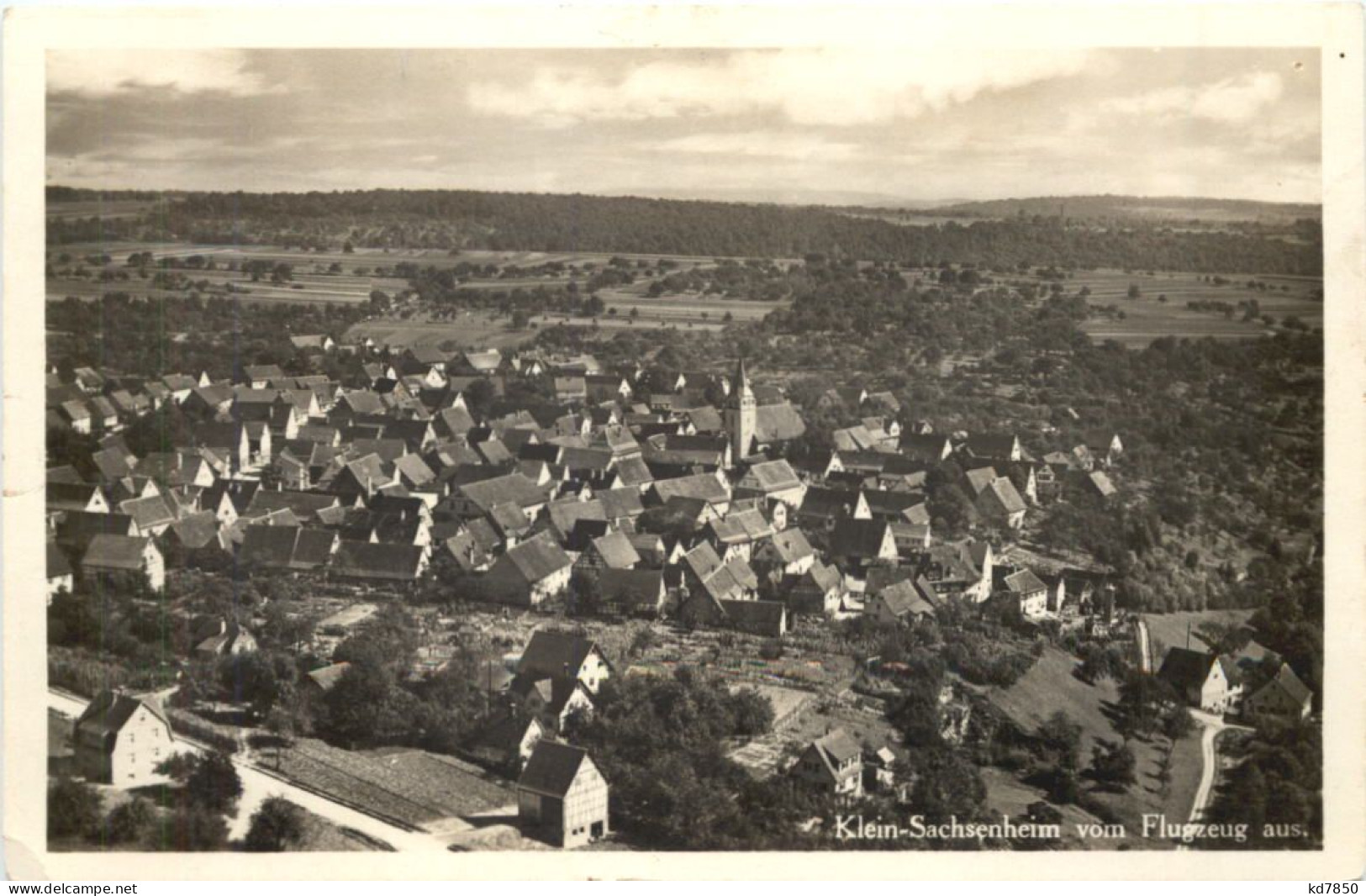 Klein-Sachsenheim Vom Flugzeug Aus - Ludwigsburg