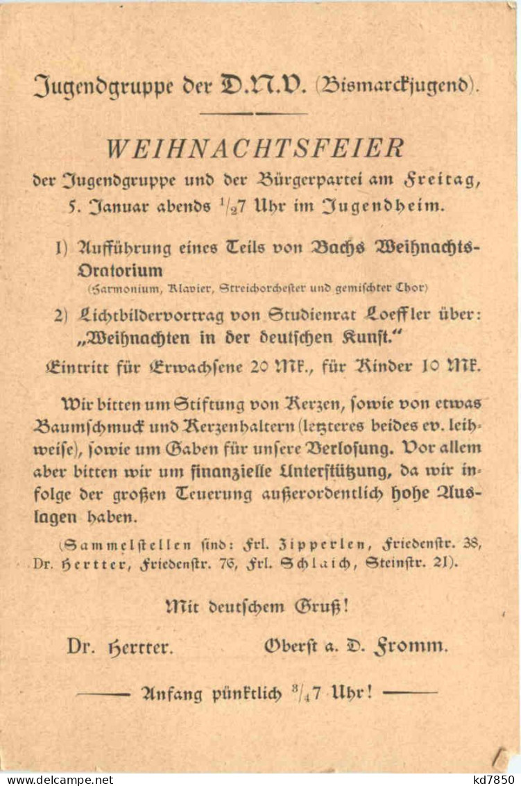 Heilbronn - Bismarckjugend Weihnachtsfeier - Heilbronn