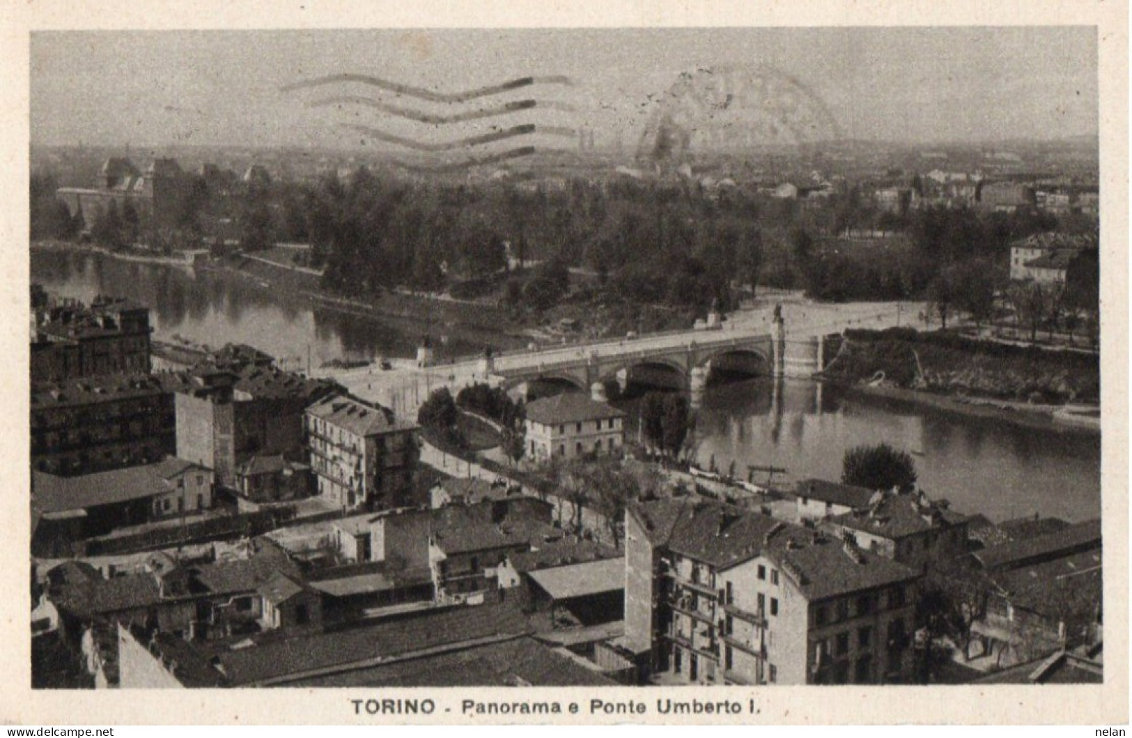 TORINO - PONTE UMBERTO I E PANORAMA - F.P. - Mehransichten, Panoramakarten