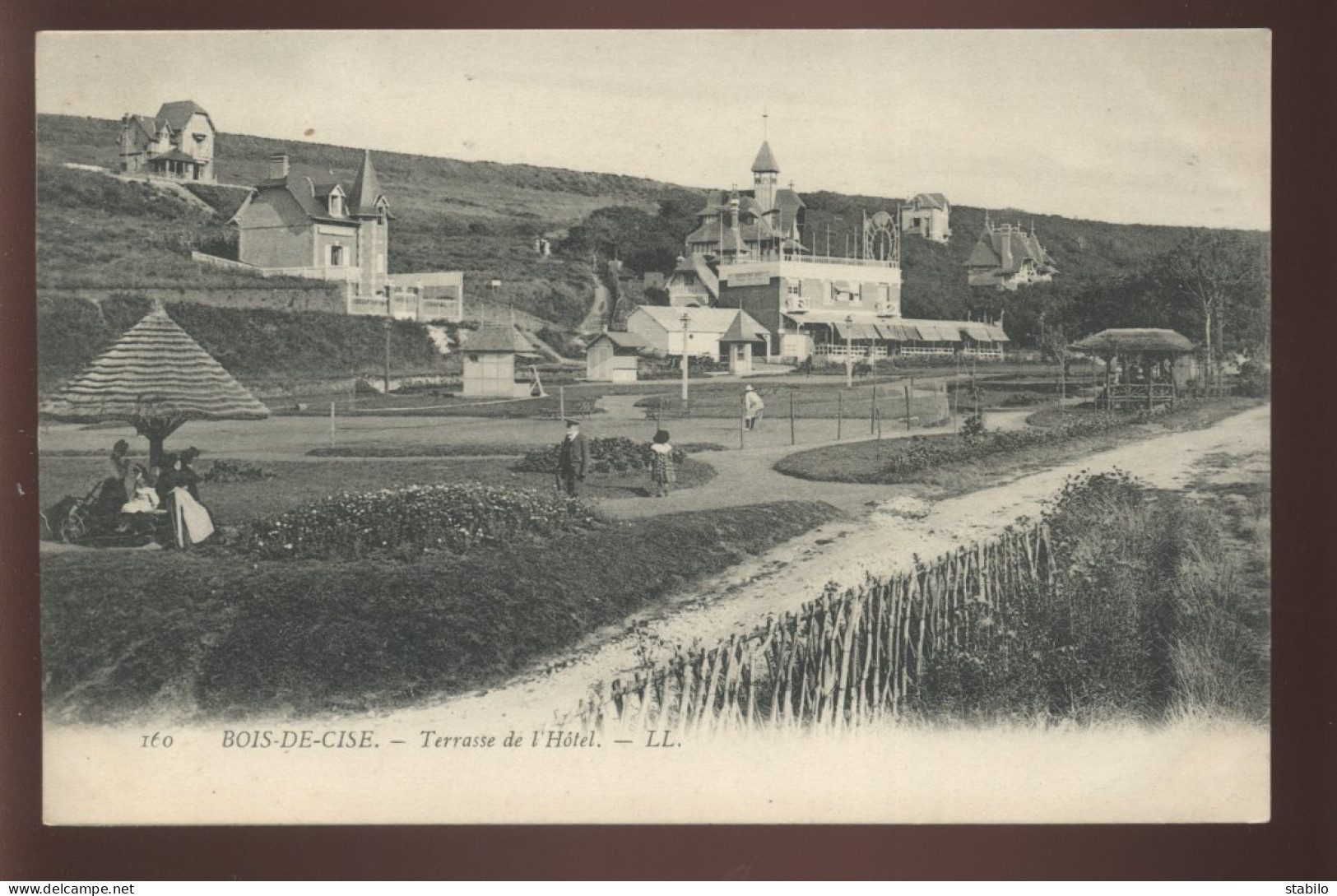 80 - BOIS-DE-CISE - TERRASSE DE L'HOTEL - Bois-de-Cise