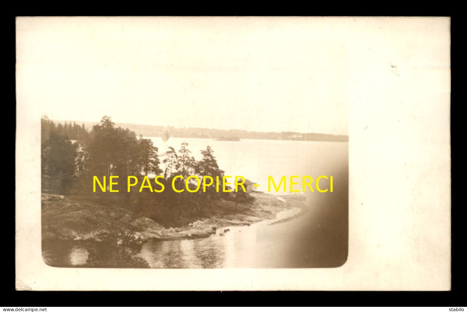 SUEDE - TALLUDDEN - ETE 1912 - CARTE PHOTO ORIGINALE - Schweden