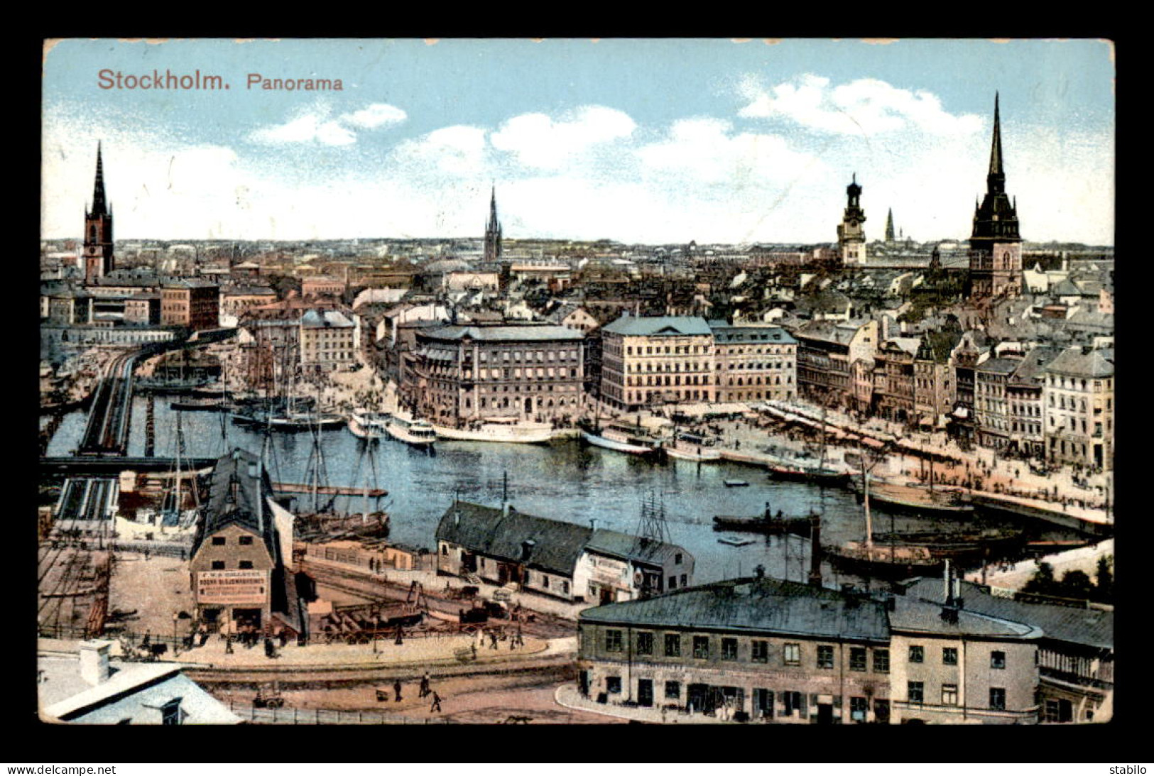 SUEDE - STOCKHOLM  - PANORAMA - Schweden