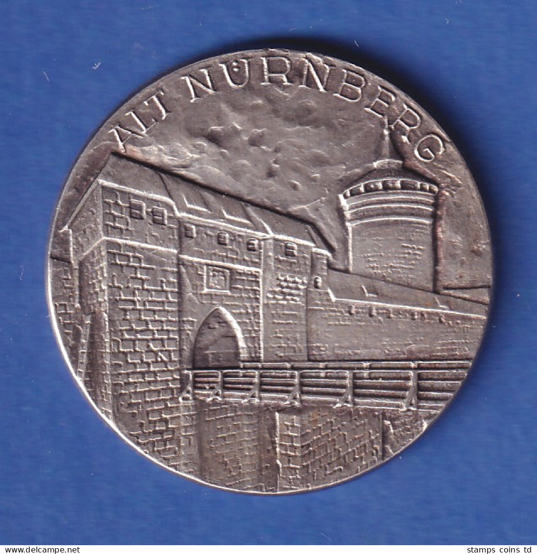 Silbermedaille 1971 Dürer-Jahr  Alt-Nürnberg Burg - Bayerische Vereinsbank  - Ohne Zuordnung