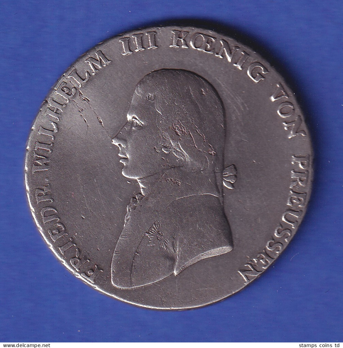 Preußen Silbermünze 1 Taler König Friedrich Wilhelm III. 1803, Fast Ss - Autres & Non Classés