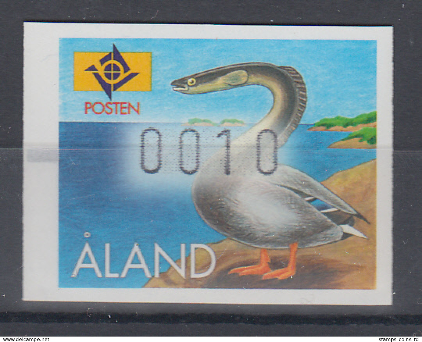 Finnland Aaland 1996 FRAMA-ATM Aaal-Ente,  Mi.-Nr. 7 ** - Aland